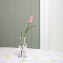 Bloem vilt druifje roze