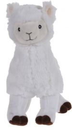 Knuffel alpaca wit