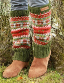 Hoofdband  Pachamama Iona mosgroen