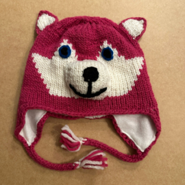 Kindermuts husky fuchsia