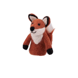 Vingerpopje vilt 3D vos nieuw