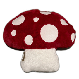 Kussen paddenstoel beige