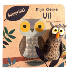 Boekje Mijn kleine uil met vingerpopje uil