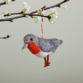 Hanger vogel roodborst