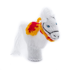 Vingerpopjes gebreid Sinterklaas met Amerigo