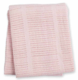 Babydekentje van Lulujo roze
