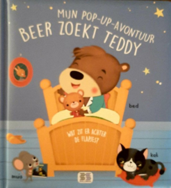 Boekje Beer zoekt Teddy met vingerpopje beer