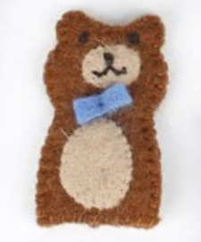 Boekje Bobbi naar de dierentuin met vingerpopje beer