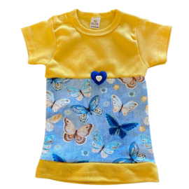Babyjurkje vlinder lichtblauw
