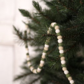 Slinger viltballetjes mistletoe kleuren