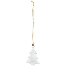 Hanger kerstboom wit