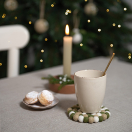 Onderzetter S set van 4 Mistletoe