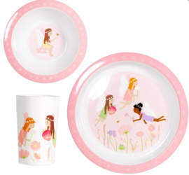 Kinderservies met elfjes van Sass & Belle