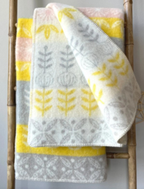 Plaid Jowollina Folklore Floral geel-roze