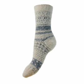 Sokken maat 36-40 Woolmix roestrood