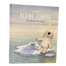 Boekje Een ijsbeer in de tropen met vingerpopje ijsbeer