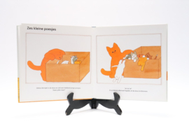 Boekje Dikkie Dik en de kleine poesjes met 3D vingerpopje Dikkie Dik