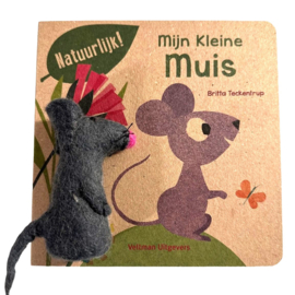 Boekje Mijn kleine muis met vingerpopje muis