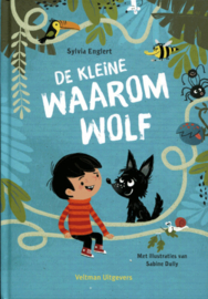 Boekje De kleine waarom wolf met vingerpopje wolf