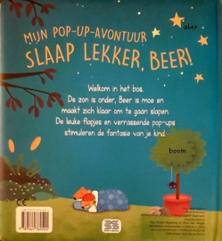 Boekje Slaap lekker Beer! met vingerpopje beer