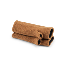 Handwarmers Sjaal met Verhaal Cosy cognac