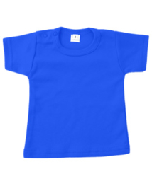 T-shirt maat 62 kobalt