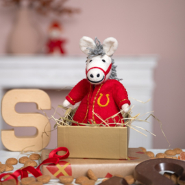 Eiwarmer/decoratie Sinterpaard