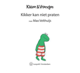 Boekje Kikker kan niet praten met 3D vingerpopje kikker