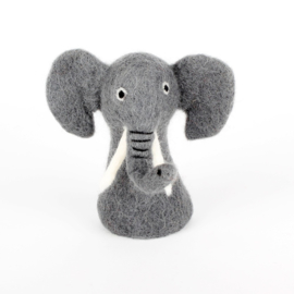 Eiwarmer/decoratie/mini handpop olifant