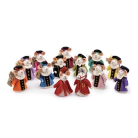 Eiwarmer/decoratie Sinterklaas Pietermuis rood