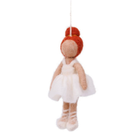 Hanger Sjaal met Verhaal ballerina wit
