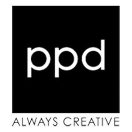 Servetten kerstster ijsblauw PPD