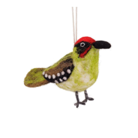 Hanger Sjaal met Verhaal vogel groene specht