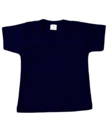 Basic t-shirt donkerblauw