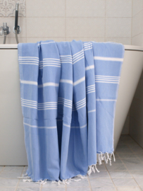 Hamamdoek XL 220x160 lavendelblauw