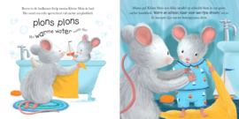 Boekje Nog één knuffel met vingerpopje muis