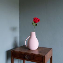 Bloem vilt roos dieprood