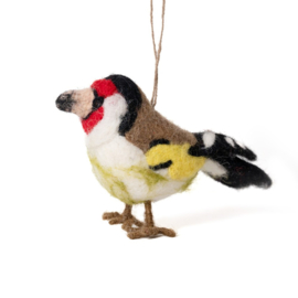 Hanger Sjaal met Verhaal vogel puttertje