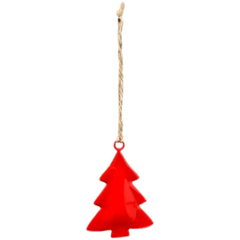 Hanger kerstboom rood