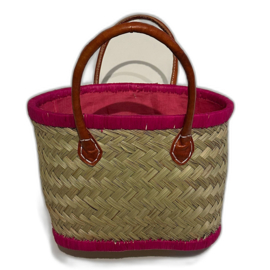 Mand met sluitkoord XS cyclaam-naturel