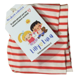 Babybox M koffertje met legging, armbandrammelaar en sokjes