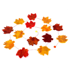 Slinger vilt herfstblad