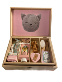 Babybox XL Poes roze