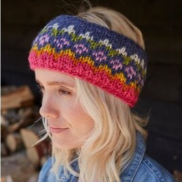 Hoofdband Pachamama Clifden jeansblauw