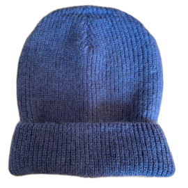 Beanie effen beige