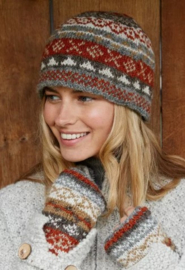 Beanie Pachamama Fairisle grijs