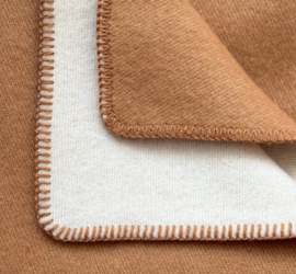 Plaid Jowollina Doubleface camel-wolwit