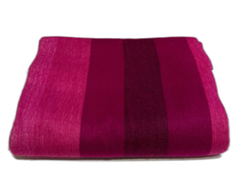 Plaid brede streep rozetinten