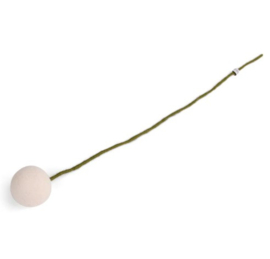 Bloem vilt craspedia M crème