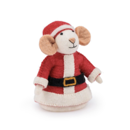 Eiwarmer/decoratie Sjaal met Verhaal kerstmuis